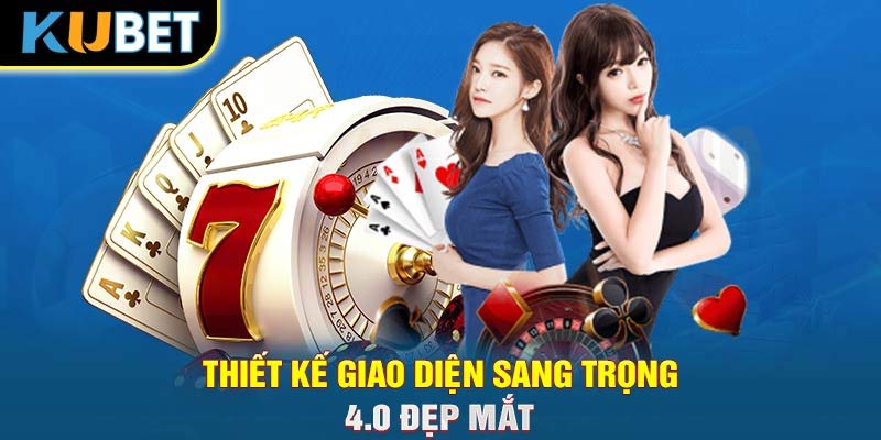 Giao diện cá cược KUBET đơn giản,sang trọng